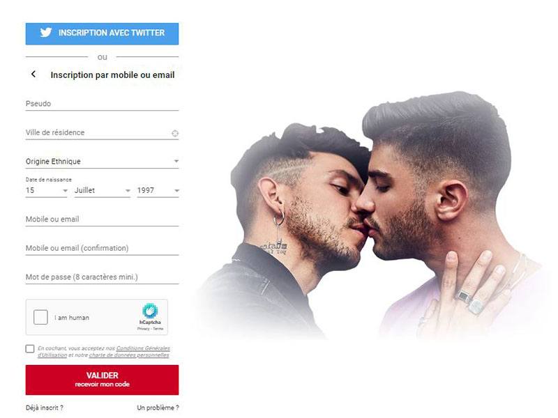 Découvrez une inscription facile et sécurisée sur Gaymec pour des rencontres gay éphémères. Recevez un code de validation par email et rejoignez notre communauté dynamique !